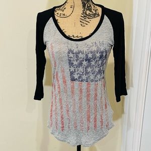 Lauren Moshi 3/4 Sleeve Shirt